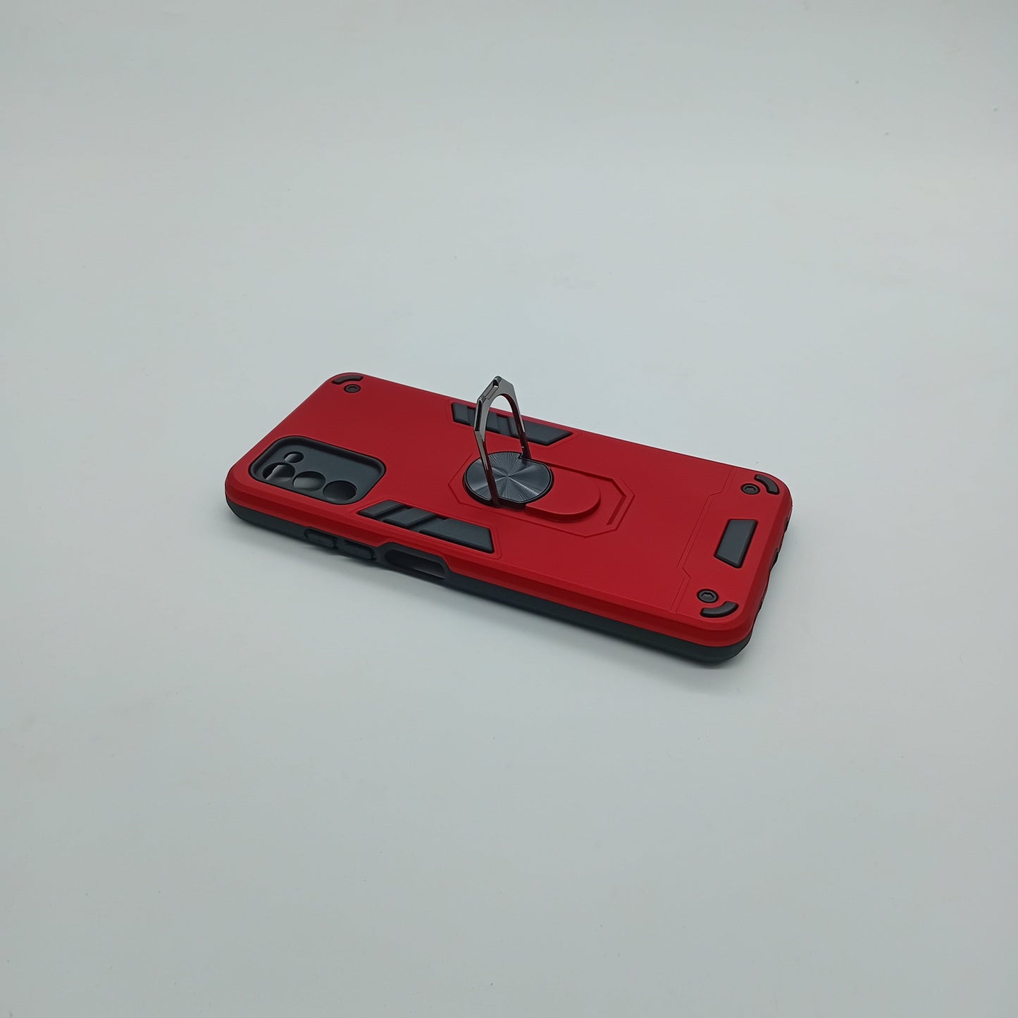 Samsung A03s Hard PC Case w/ Ring Holder, Shockproof Slim Cover
