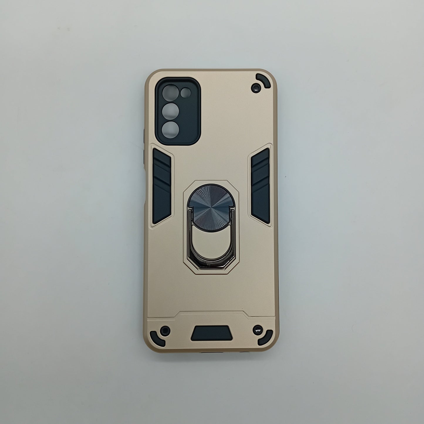 Samsung A03s Hard PC Case w/ Ring Holder, Shockproof Slim Cover
