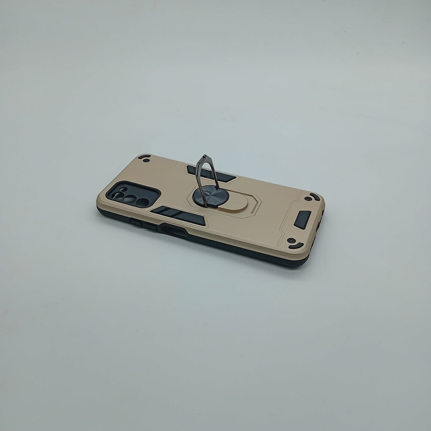 Samsung A03s Hard PC Case w/ Ring Holder, Shockproof Slim Cover