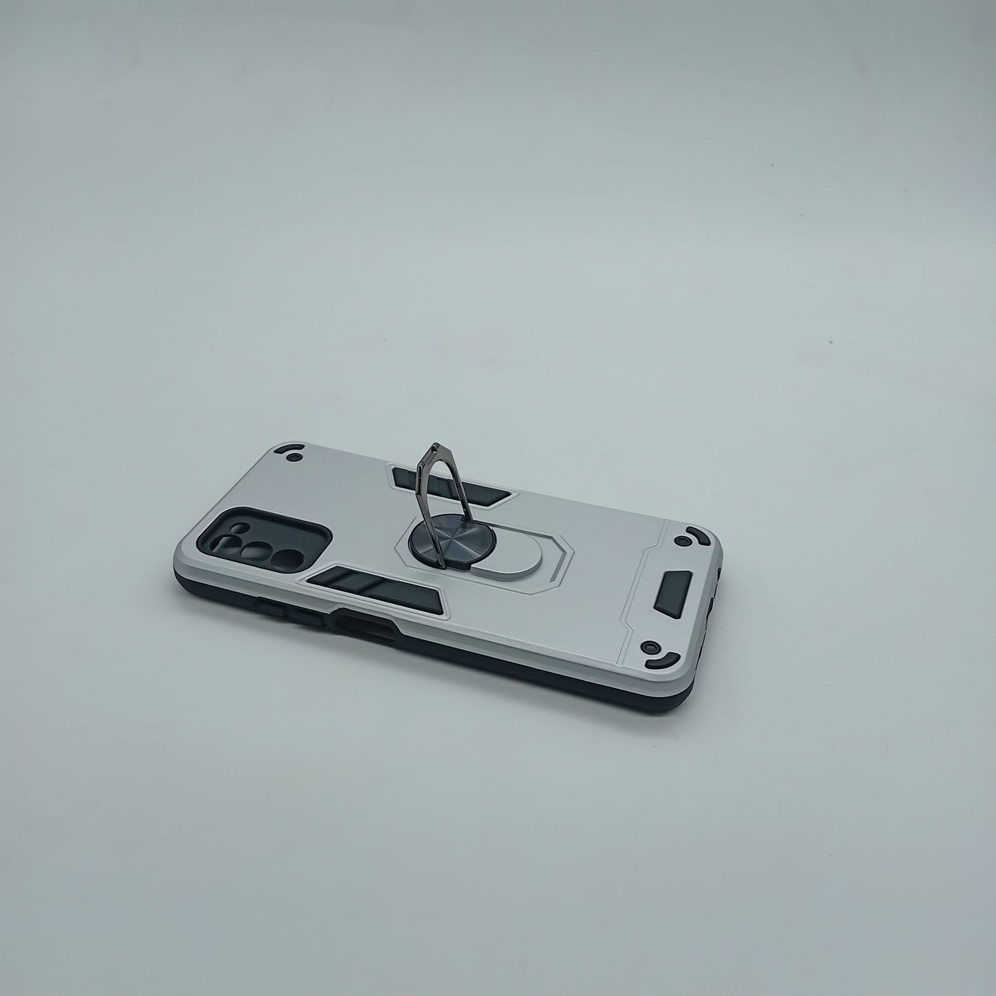 Samsung A03s Hard PC Case w/ Ring Holder, Shockproof Slim Cover