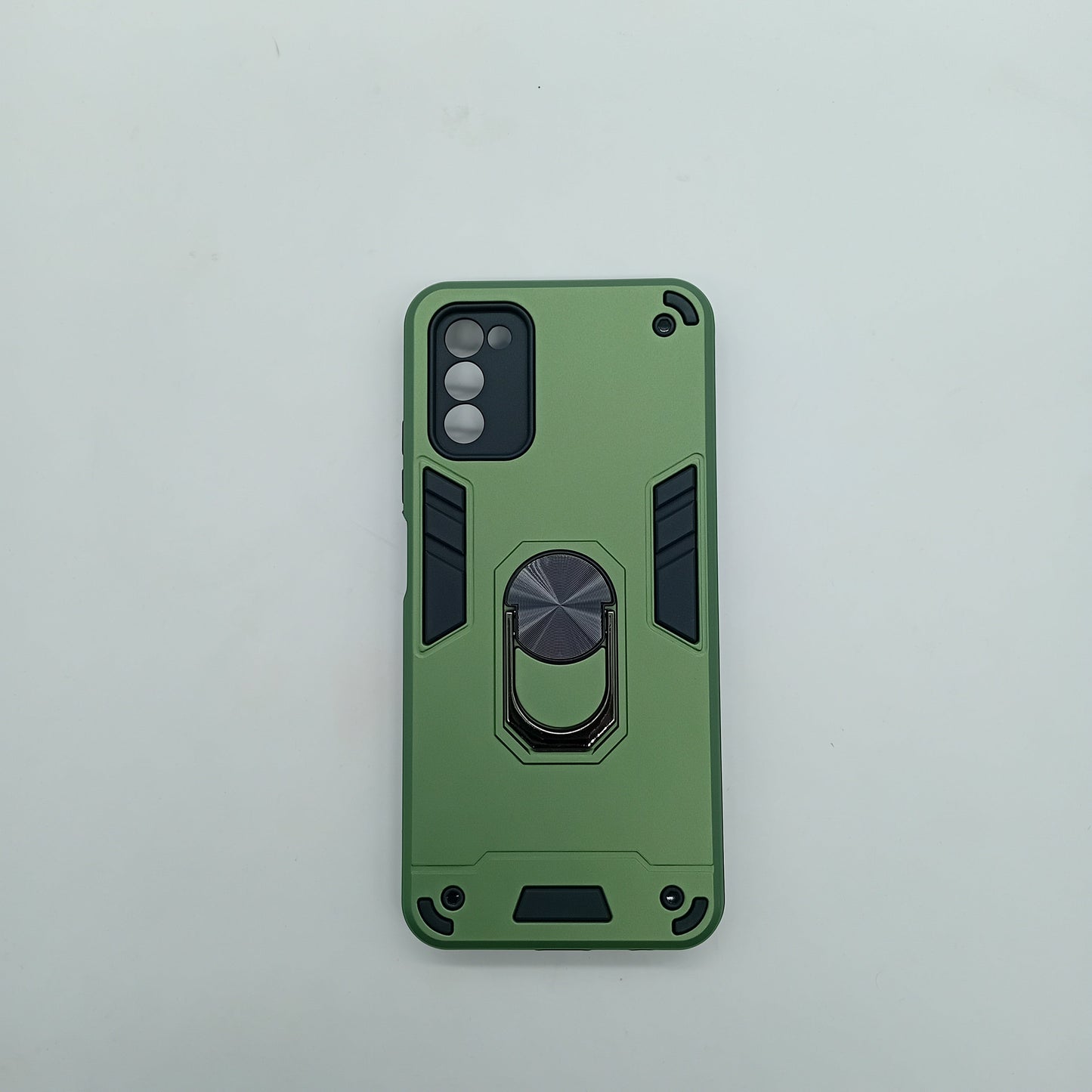 Samsung A03s Hard PC Case w/ Ring Holder, Shockproof Slim Cover