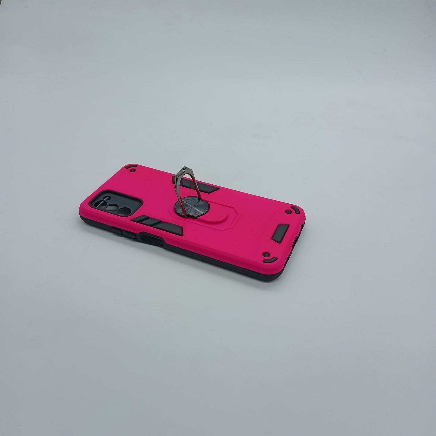 Samsung A03s Hard PC Case w/ Ring Holder, Shockproof Slim Cover