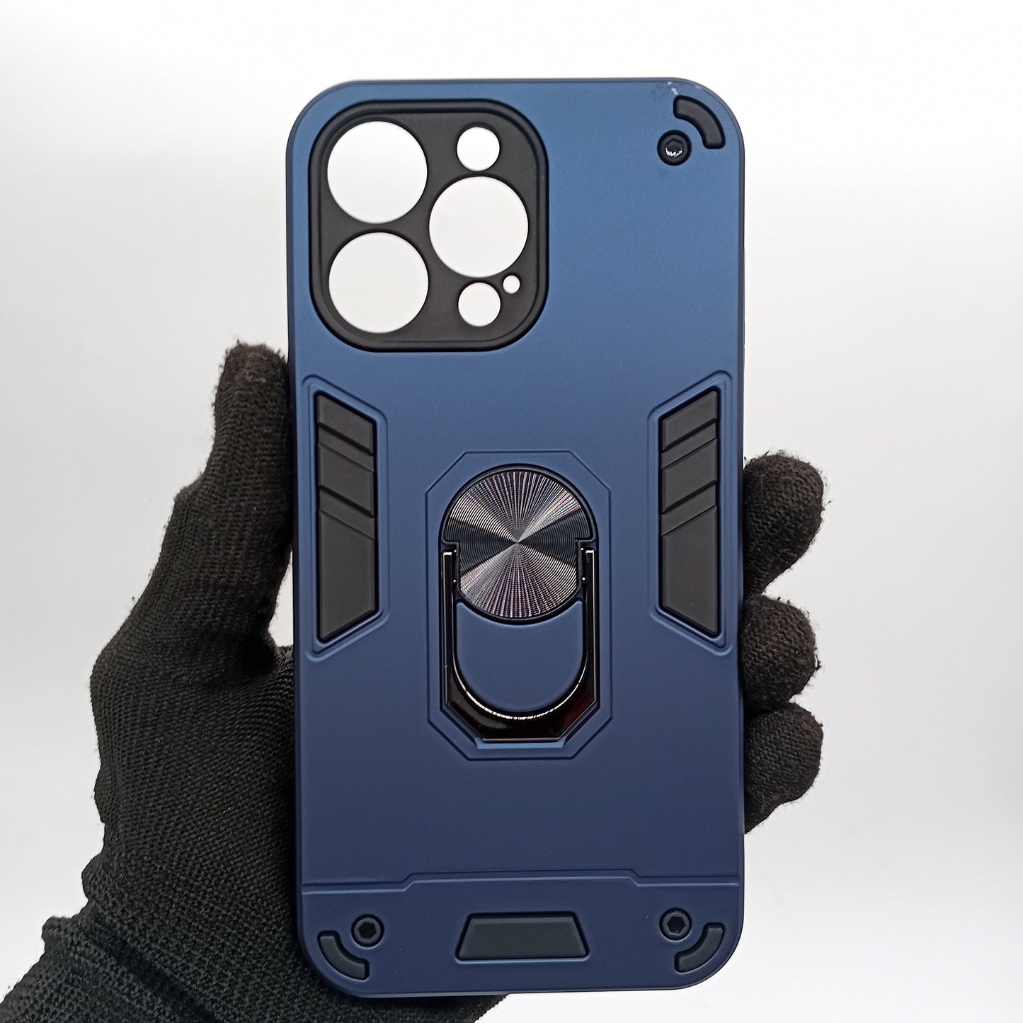 iPhone 14 Pro Max Slim Shockproof Hard Case with Ring Holder