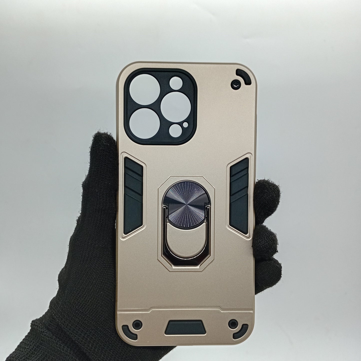iPhone 14 Pro Max Slim Shockproof Hard Case with Ring Holder