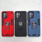 Redmi Note 10 Hard PC Case with Ring Holder - Shockproof Slim Cover