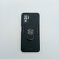 Redmi Note 10 Hard PC Case with Ring Holder - Shockproof Slim Cover