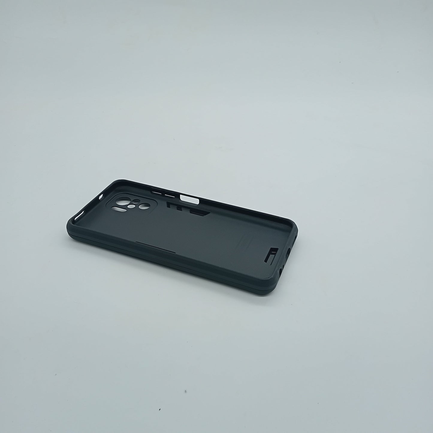 Redmi Note 10 Hard PC Case with Ring Holder - Shockproof Slim Cover
