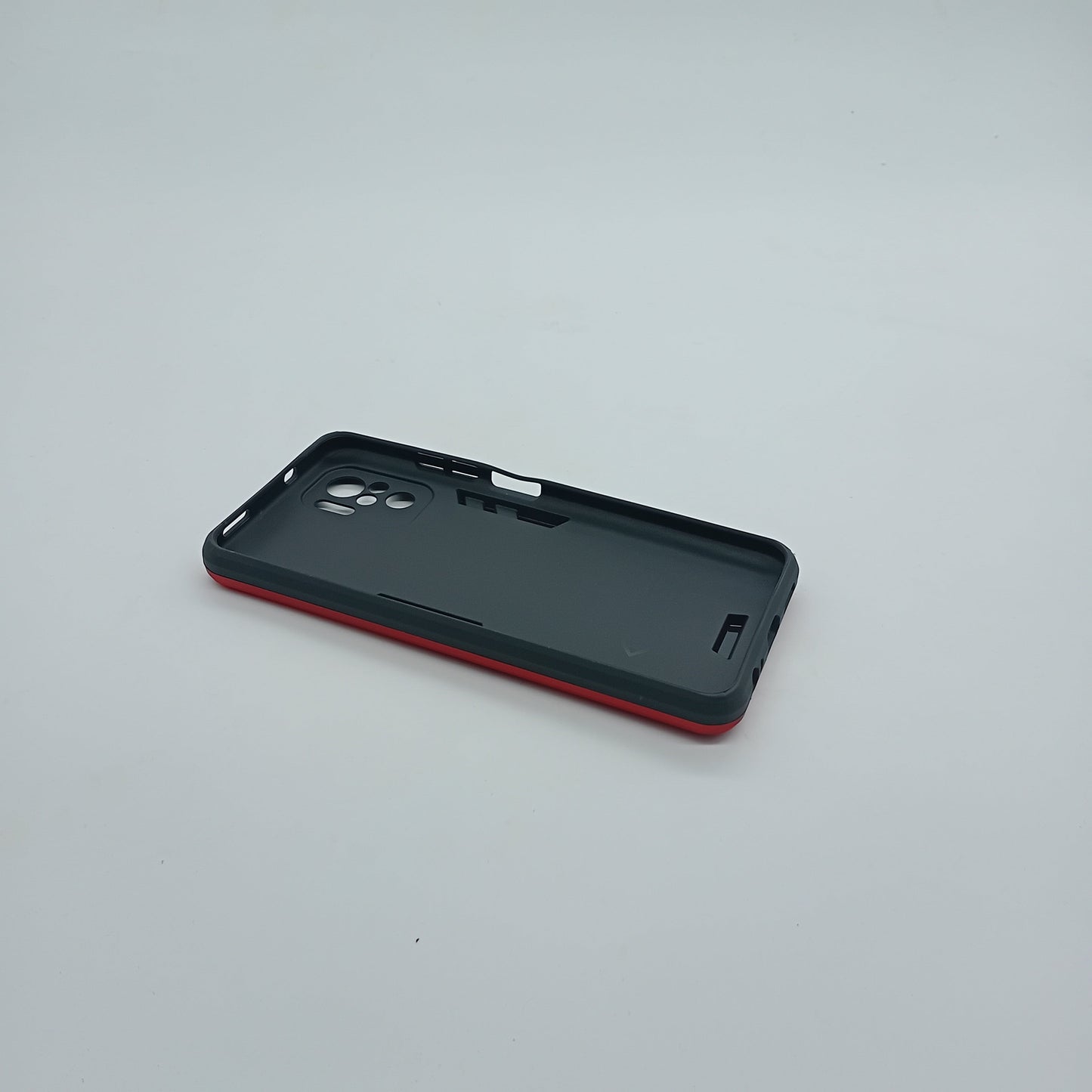 Redmi Note 10 Hard PC Case with Ring Holder - Shockproof Slim Cover