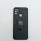 Infinix Smart 5 Hard PC Case: Shockproof Slim Cover with Ring Holder