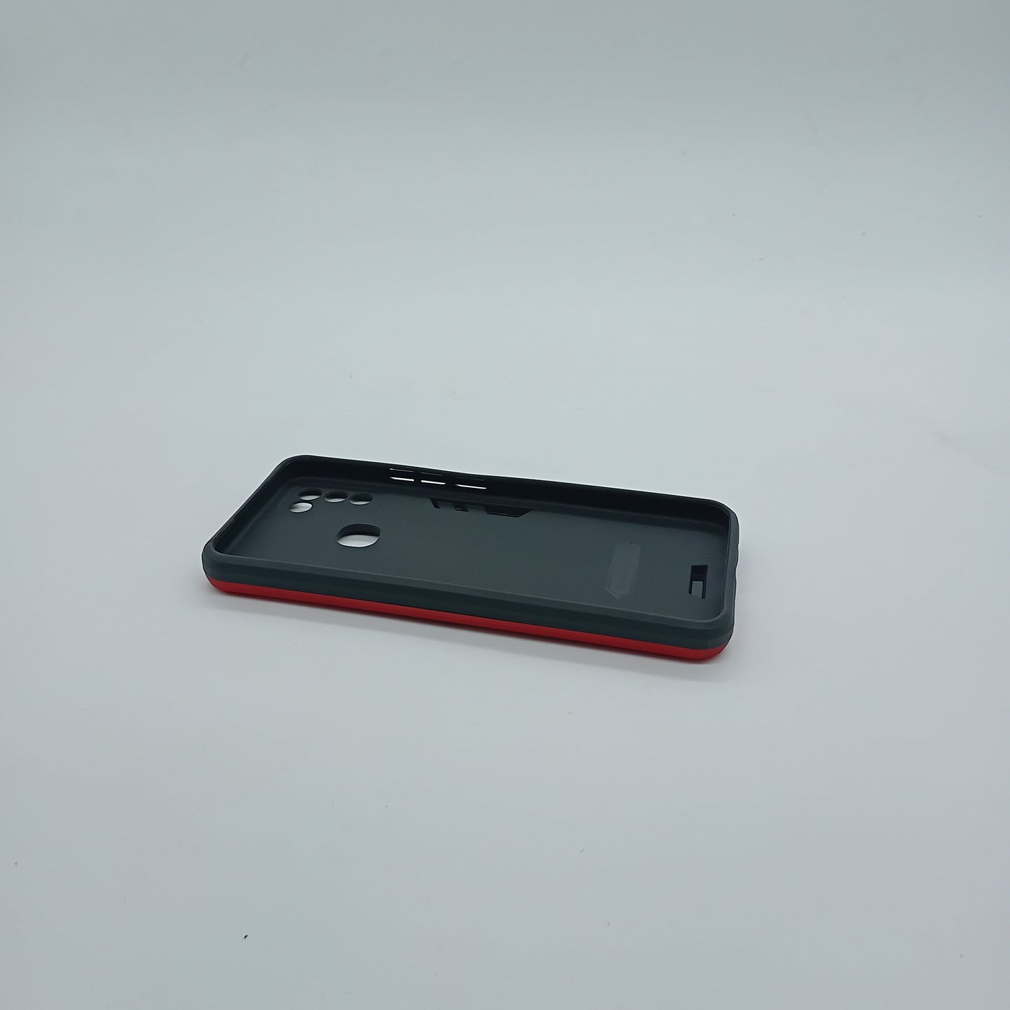 Infinix Smart 5 Hard PC Case: Shockproof Slim Cover with Ring Holder