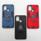 Samsung M31 Shockproof Ring Holder Case - Slim Hard Cover