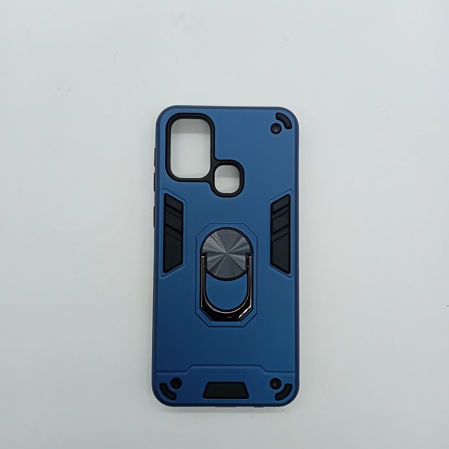 Samsung M31 Shockproof Ring Holder Case - Slim Hard Cover