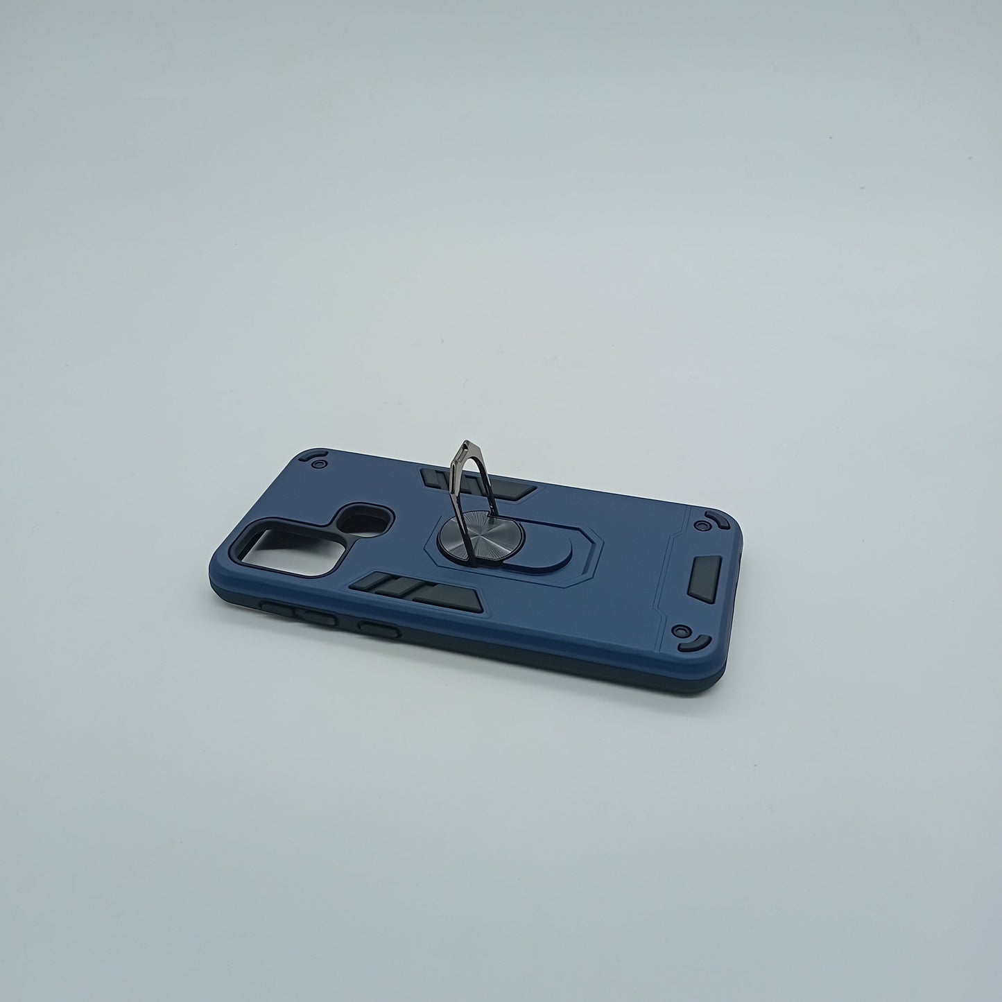 Samsung M31 Shockproof Ring Holder Case - Slim Hard Cover