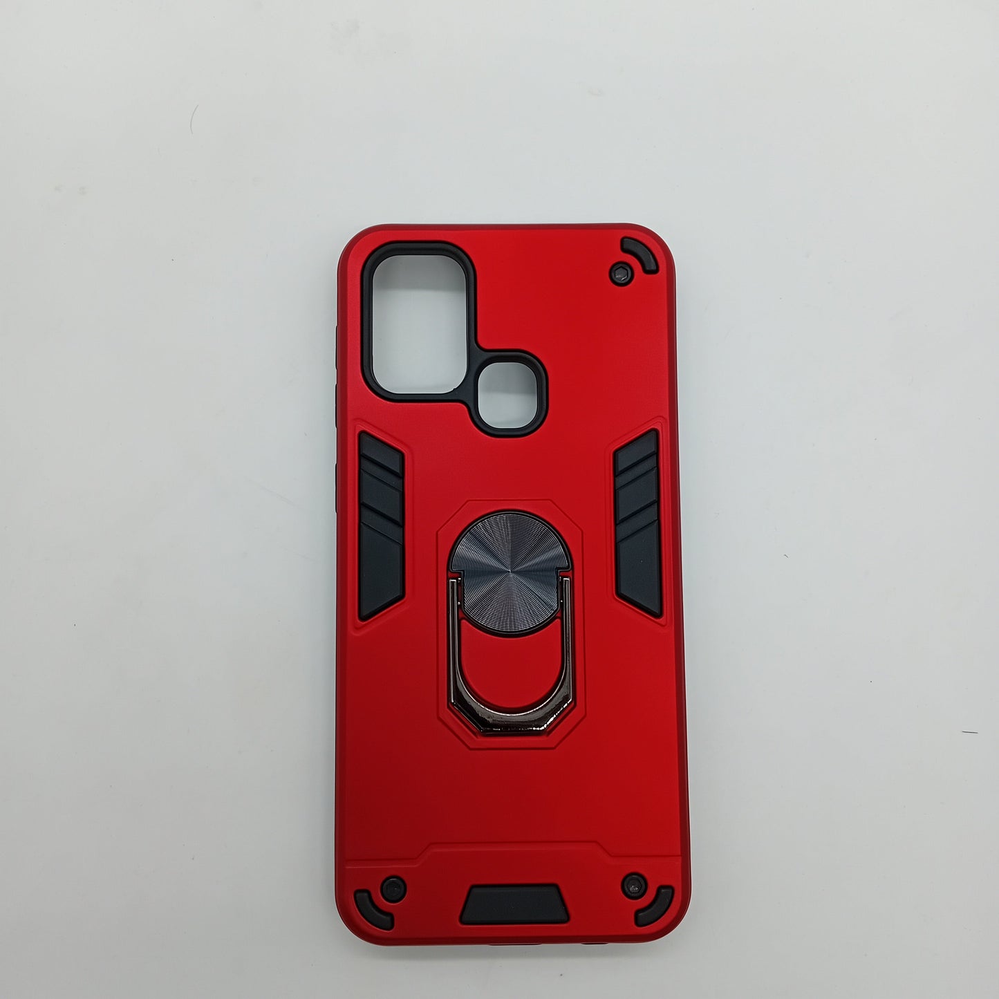 Samsung M31 Shockproof Ring Holder Case - Slim Hard Cover