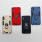 Samsung A10 Hard PC Case | Ring Holder, Shockproof Slim Cover