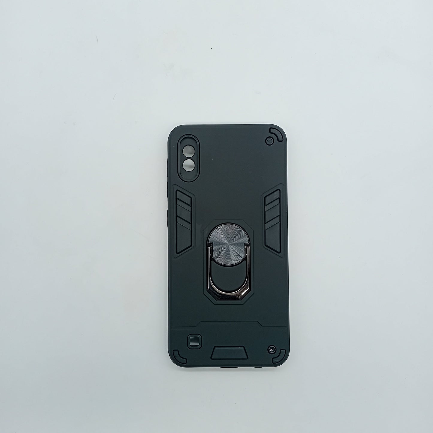 Samsung A10 Hard PC Case | Ring Holder, Shockproof Slim Cover