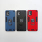 Samsung A31 Hard PC Case with Ring Holder - Shockproof Slim Cover