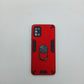 Samsung A31 Hard PC Case with Ring Holder - Shockproof Slim Cover