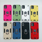 Samsung A05 Hard PC Case with Ring Holder - Shockproof Slim Cover