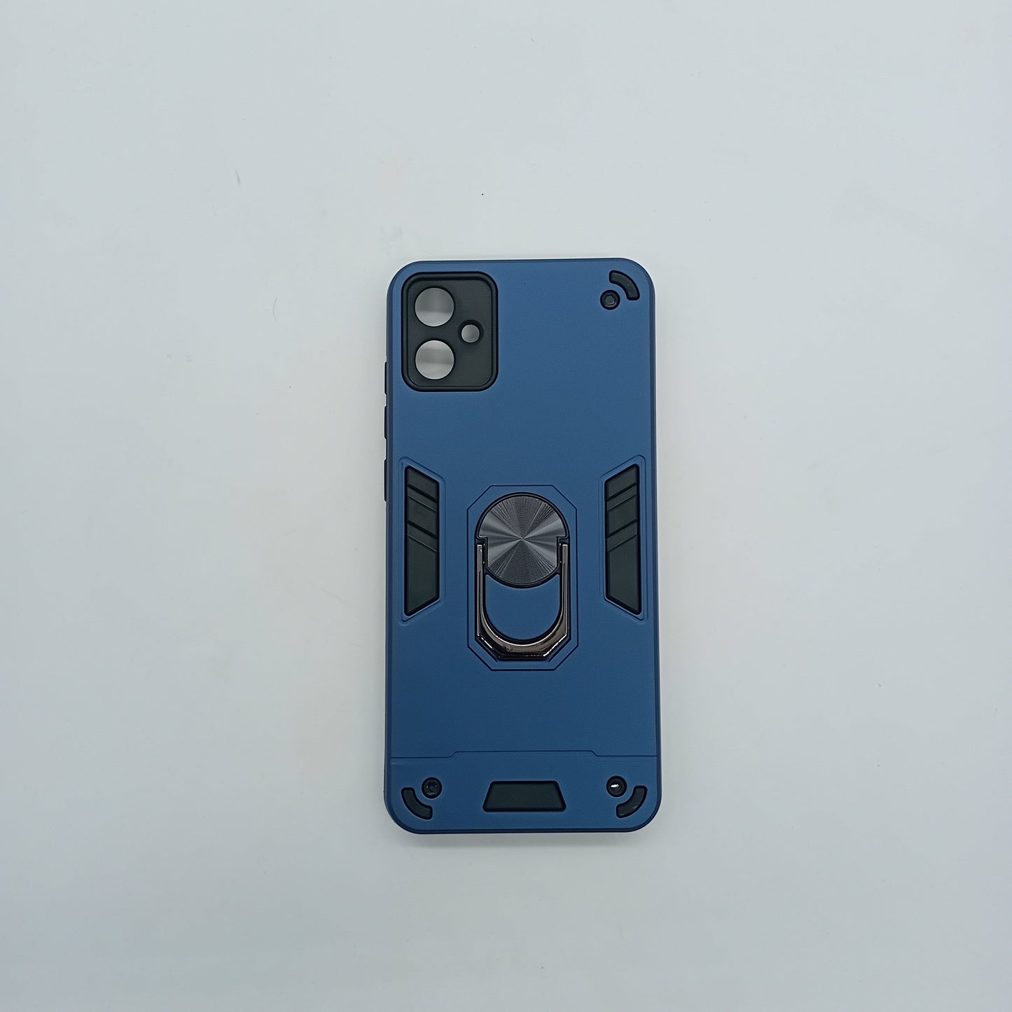 Samsung A05 Hard PC Case with Ring Holder - Shockproof Slim Cover