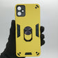Samsung A05 Hard PC Case with Ring Holder - Shockproof Slim Cover