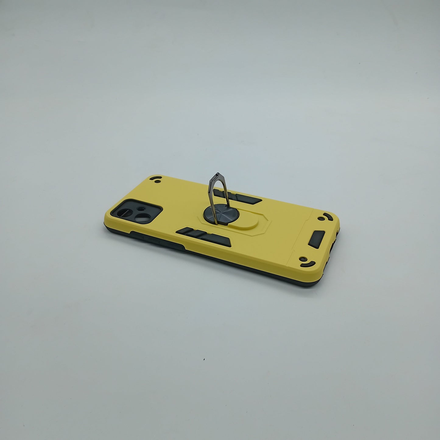 Samsung A05 Hard PC Case with Ring Holder - Shockproof Slim Cover