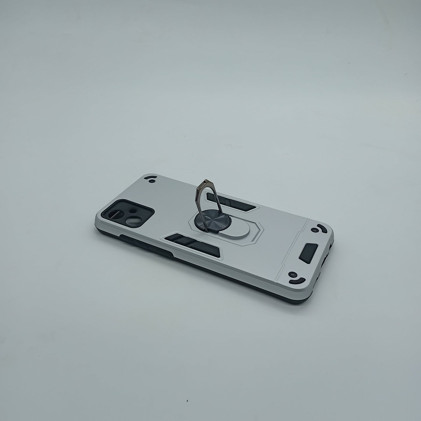 Samsung A05 Hard PC Case with Ring Holder - Shockproof Slim Cover