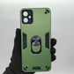 Samsung A05 Hard PC Case with Ring Holder - Shockproof Slim Cover