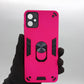 Samsung A05 Hard PC Case with Ring Holder - Shockproof Slim Cover