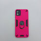 Samsung A05 Hard PC Case with Ring Holder - Shockproof Slim Cover
