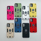 Samsung A06 Shockproof Hard PC Case with Ring Holder Slim Cover
