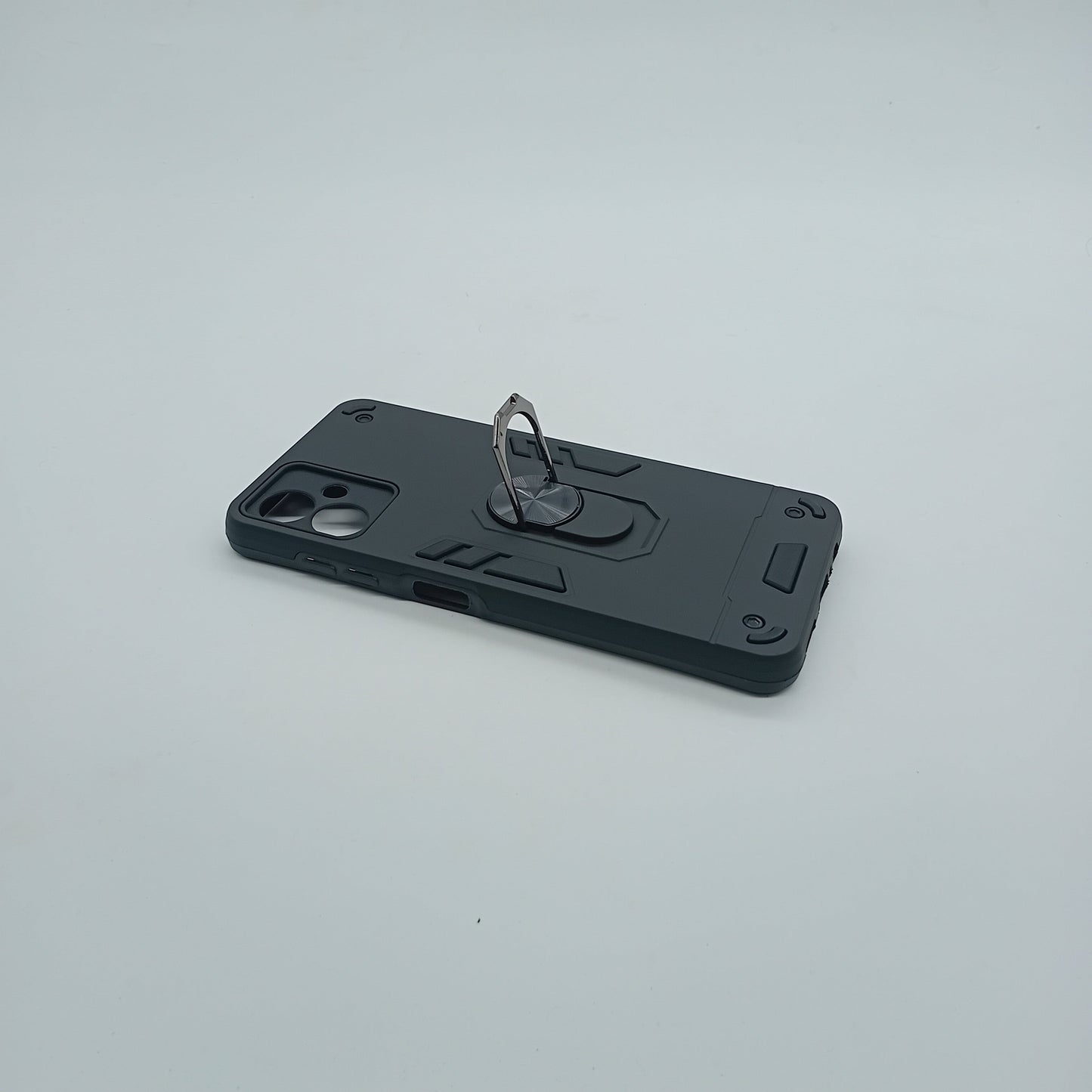 Samsung A06 Shockproof Hard PC Case with Ring Holder Slim Cover