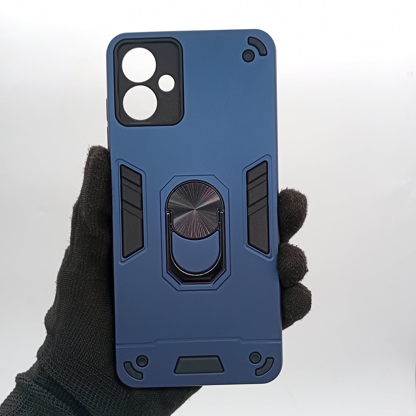 Samsung A06 Shockproof Hard PC Case with Ring Holder Slim Cover