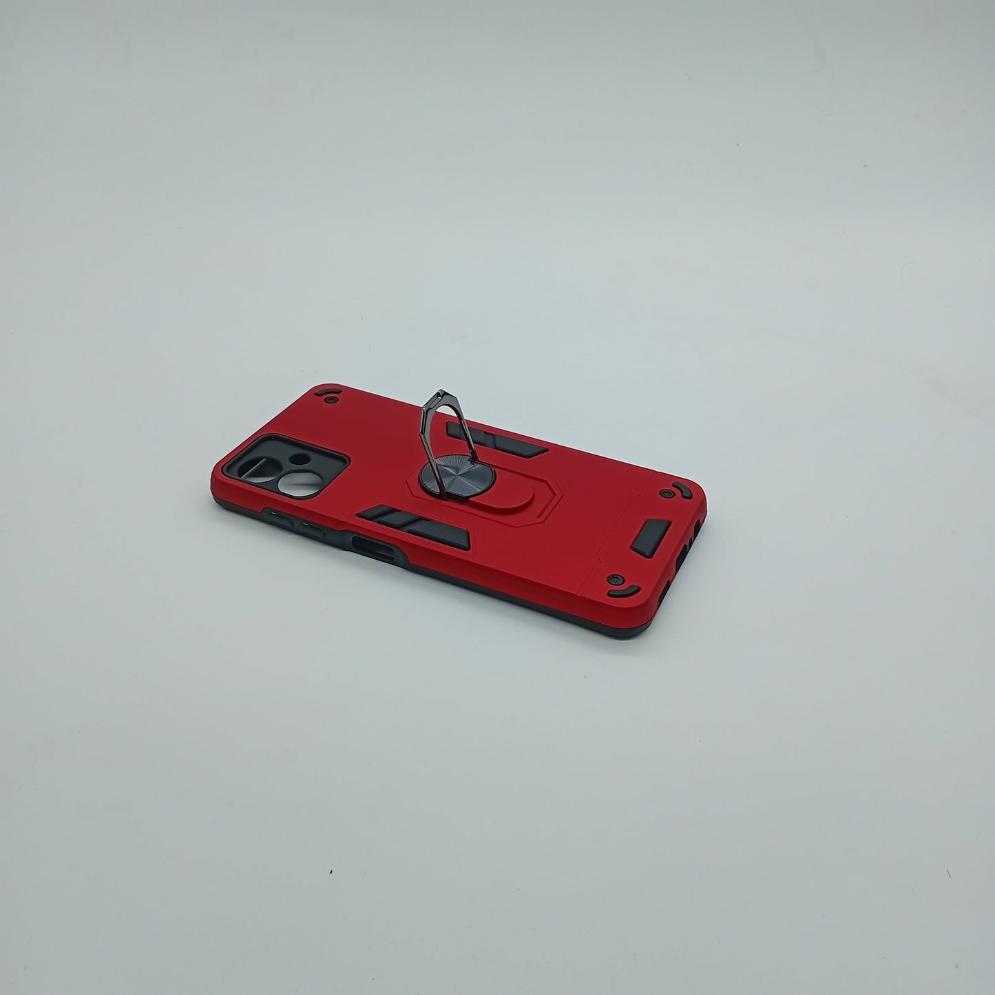Samsung A06 Shockproof Hard PC Case with Ring Holder Slim Cover