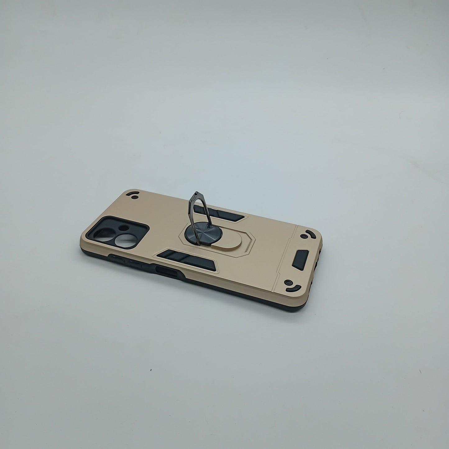 Samsung A06 Shockproof Hard PC Case with Ring Holder Slim Cover