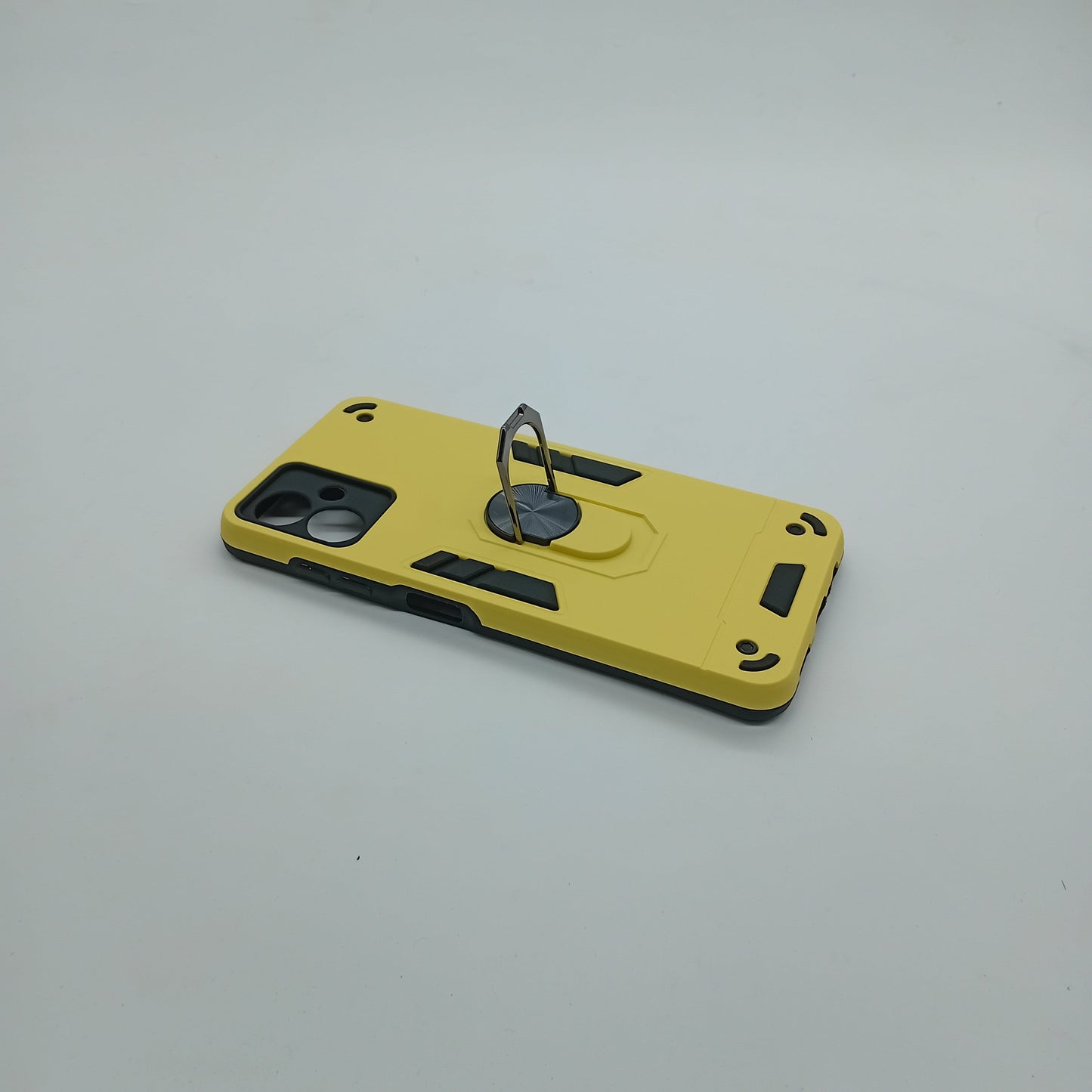 Samsung A06 Shockproof Hard PC Case with Ring Holder Slim Cover