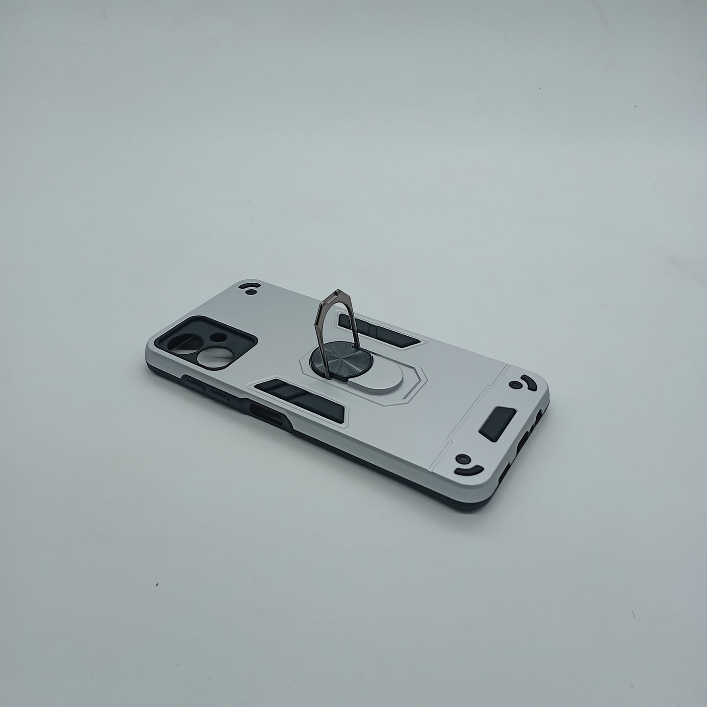 Samsung A06 Shockproof Hard PC Case with Ring Holder Slim Cover