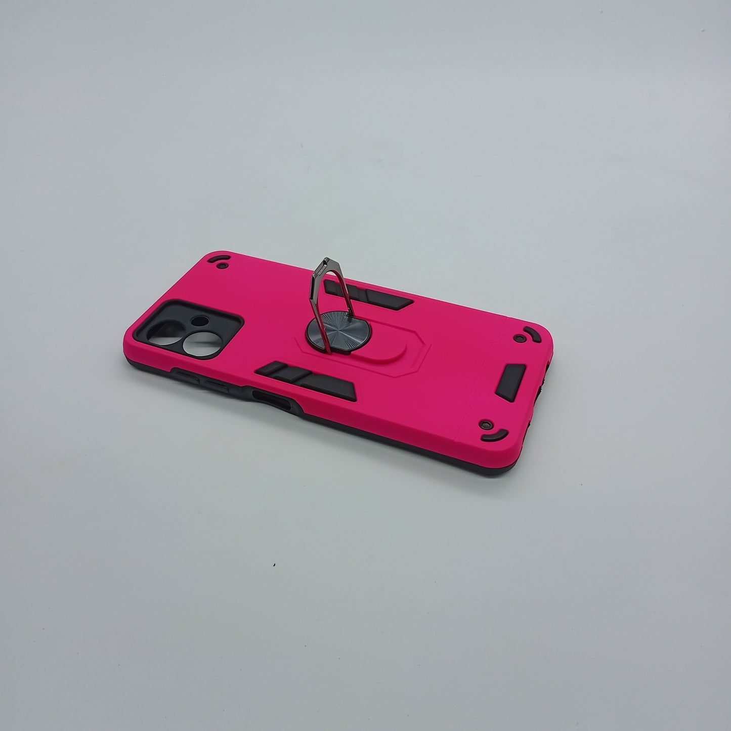 Samsung A06 Shockproof Hard PC Case with Ring Holder Slim Cover