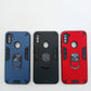 Samsung A11 M11 Shockproof Slim Hard PC Case with Ring Holder