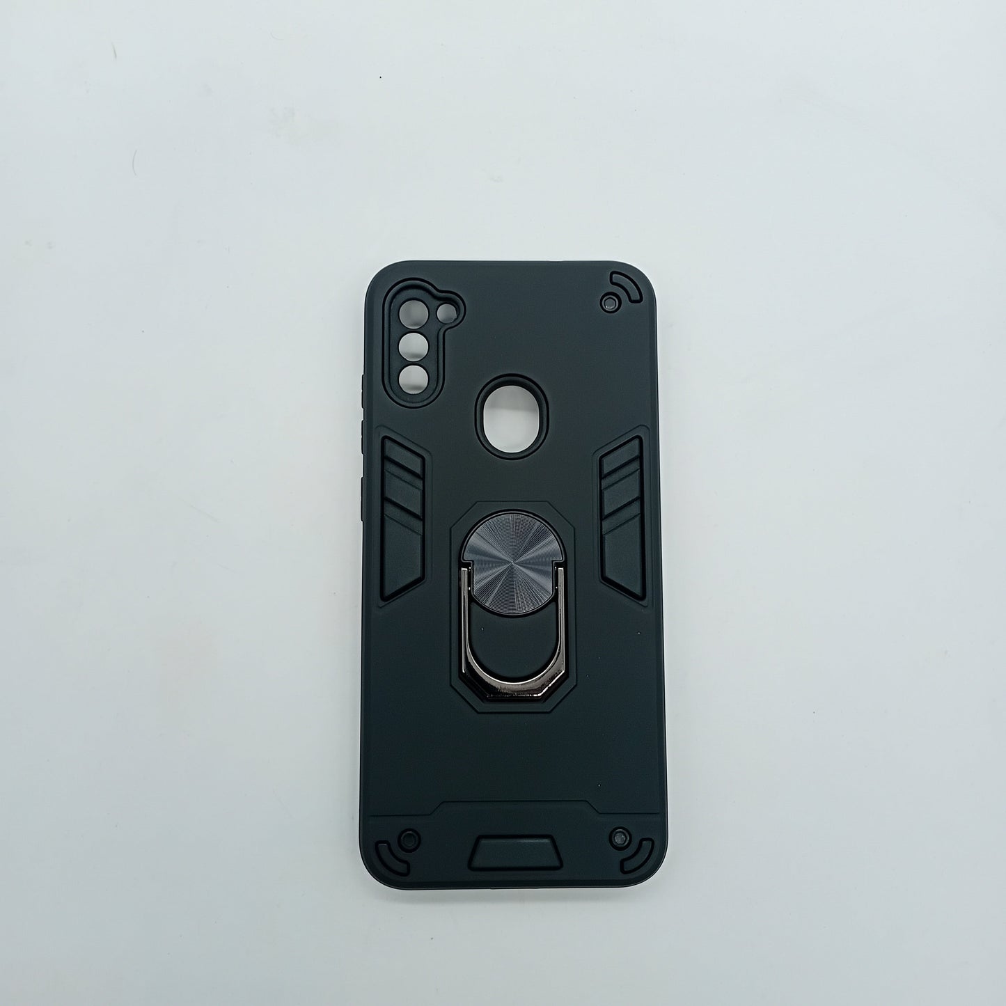 Samsung A11 M11 Shockproof Slim Hard PC Case with Ring Holder