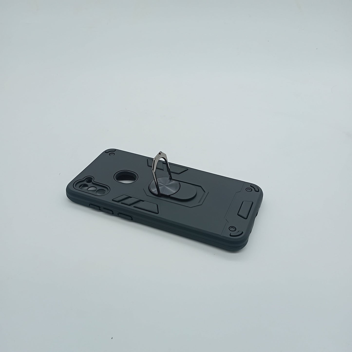 Samsung A11 M11 Shockproof Slim Hard PC Case with Ring Holder