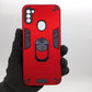 Samsung A11 M11 Shockproof Slim Hard PC Case with Ring Holder