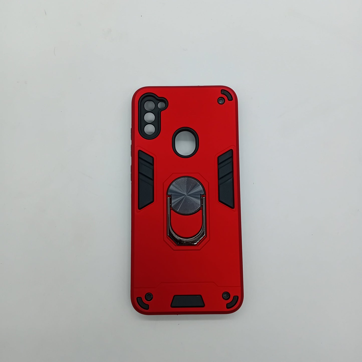 Samsung A11 M11 Shockproof Slim Hard PC Case with Ring Holder