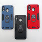 Samsung M20 Hard PC Shockproof Case with Ring Holder, Slim Back Cover