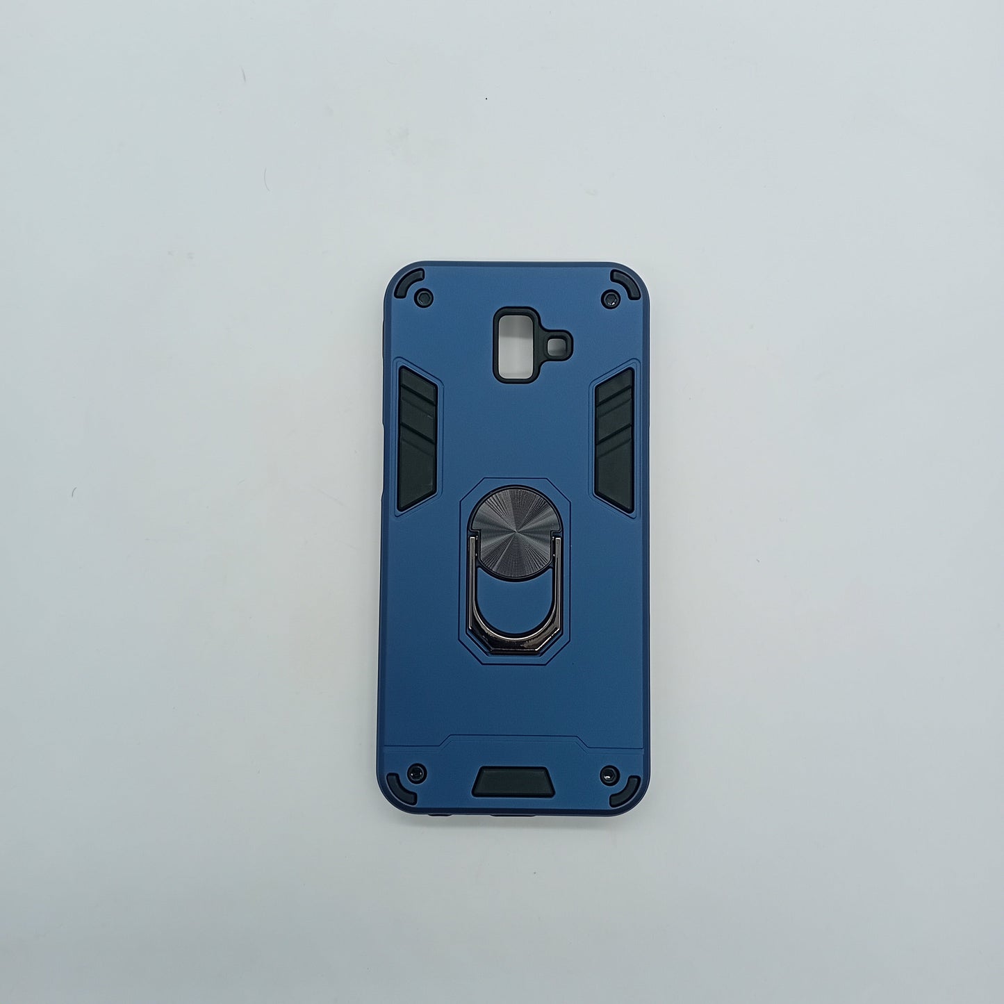Samsung J6 Plus Hard PC Shockproof Slim Case with Ring Holder