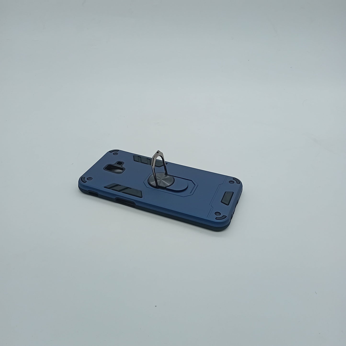 Samsung J6 Plus Hard PC Shockproof Slim Case with Ring Holder