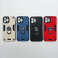 iPhone 13 Pro Max Shockproof Slim Case with Ring Holder