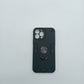 iPhone 13 Pro Max Shockproof Slim Case with Ring Holder