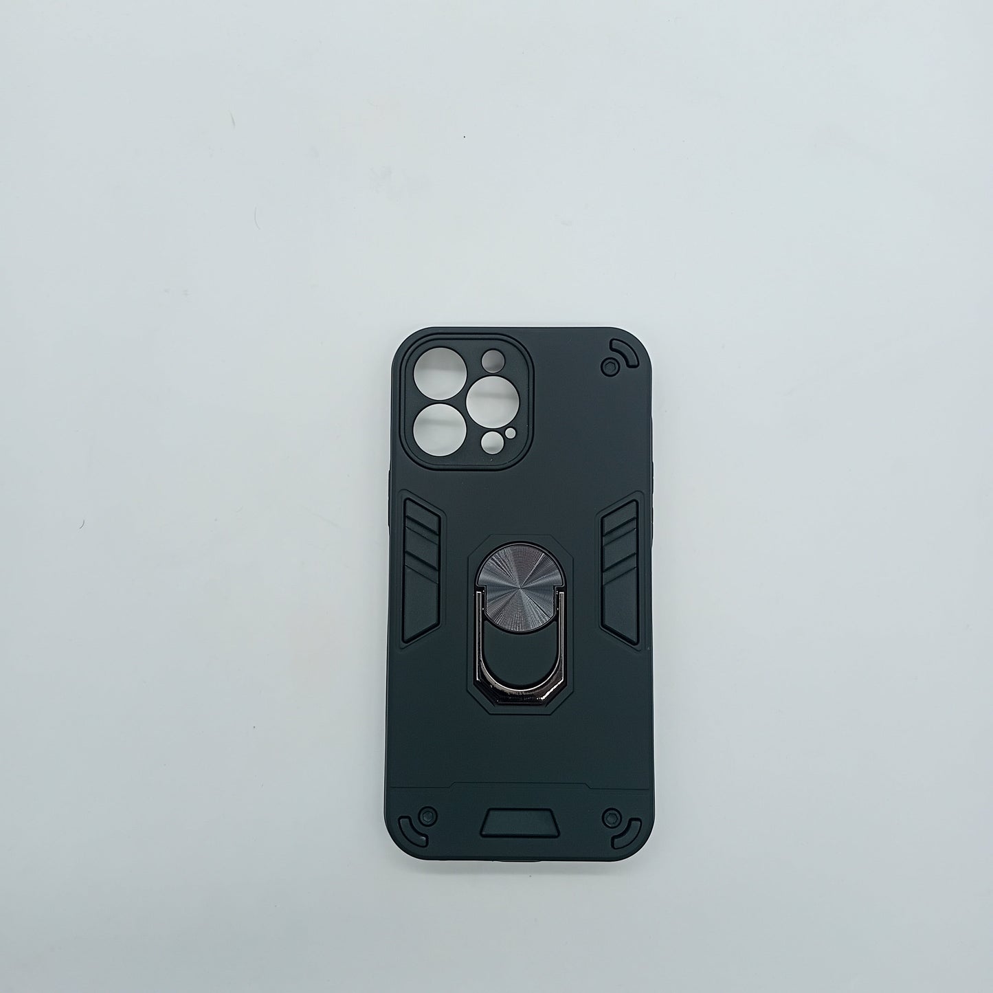 iPhone 13 Pro Max Shockproof Slim Case with Ring Holder