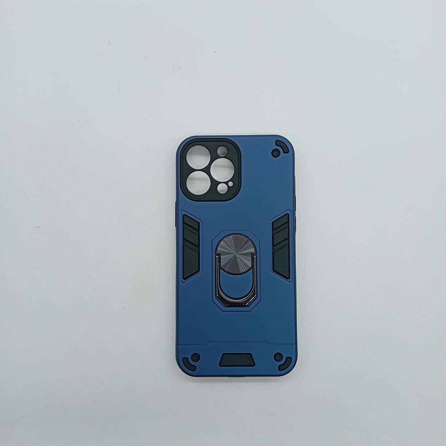 iPhone 13 Pro Max Shockproof Slim Case with Ring Holder